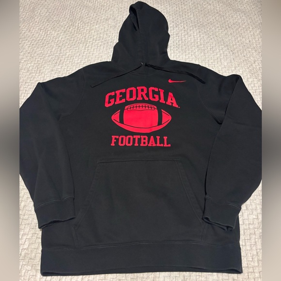 Georgia Bulldogs Football Nike Hoodie Size S - Picture 1 of 6